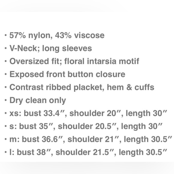 alice and olivia bradford intarsia grandpa cardigan - Picture 10 of 11